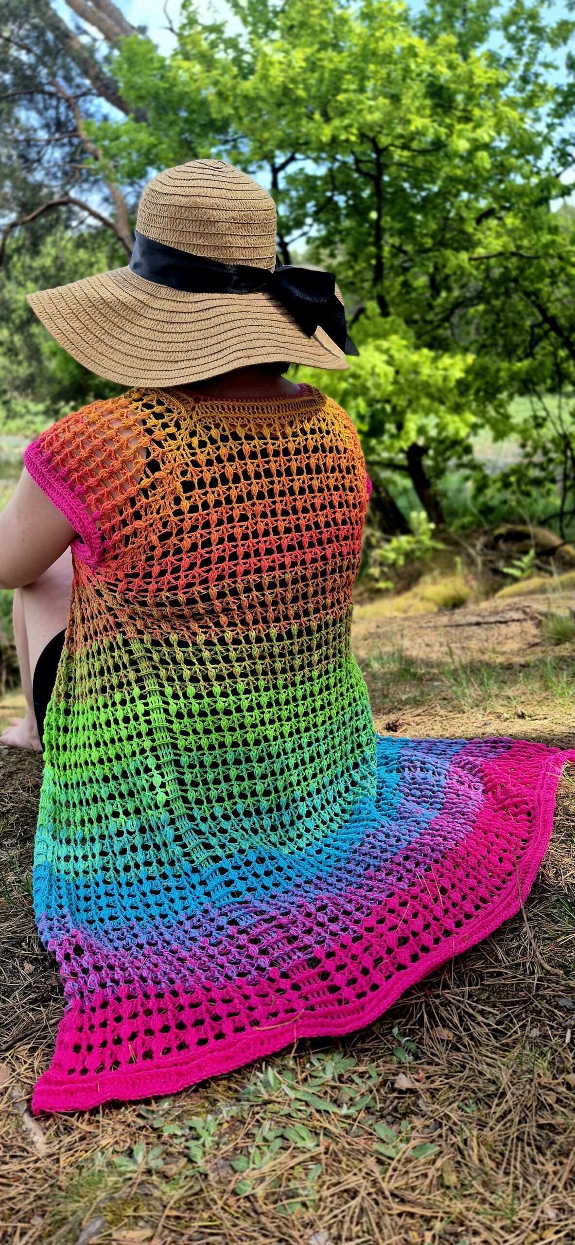Wzór Sukienka/Narzutka Laufey- ZawijAnka handmade - obrazek 4