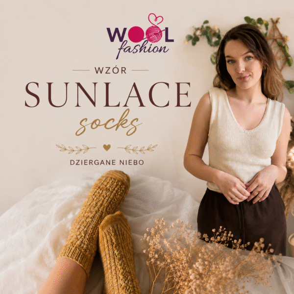 Wzór SUNLACE SOCKS - Dziergane Niebo
