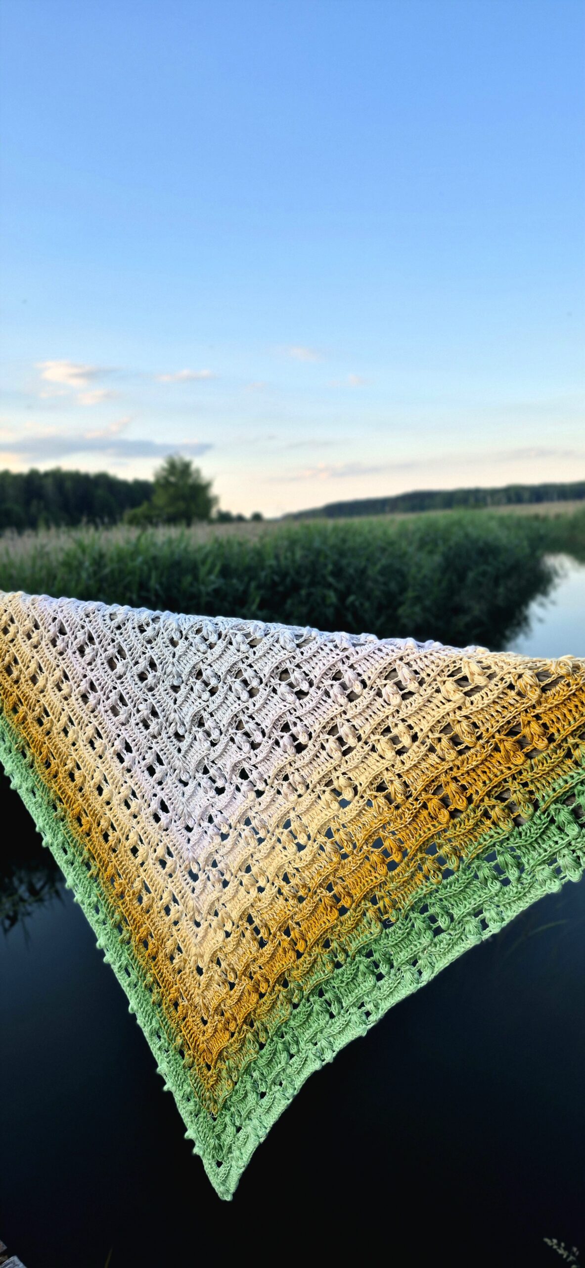 Wzór Chusta trójkątna THRUD- ZawijAnka handmade - obrazek 3