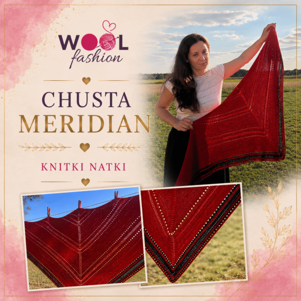 Wzór Chusta MERIDIAN – Natalia Jeżykowska